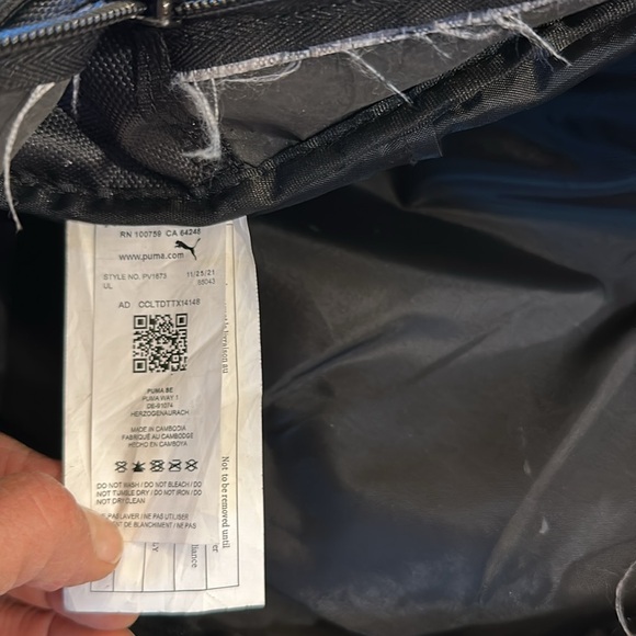 Puma backpack - Picture 6 of 8